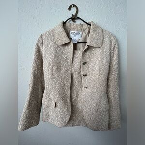 Authentic Chanel Jacket & Skirt Set